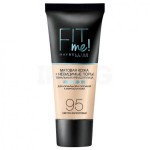Maybelline New York Fit Me Тональный крем для лица матирующий тон 95 св..фарфор