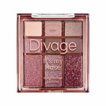 DIVAGE палетка теней д/век It"s my rose